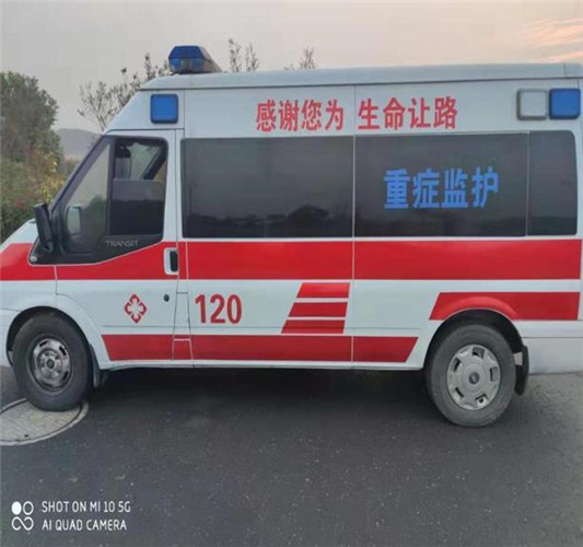 准格尔救护车出租服务案例3